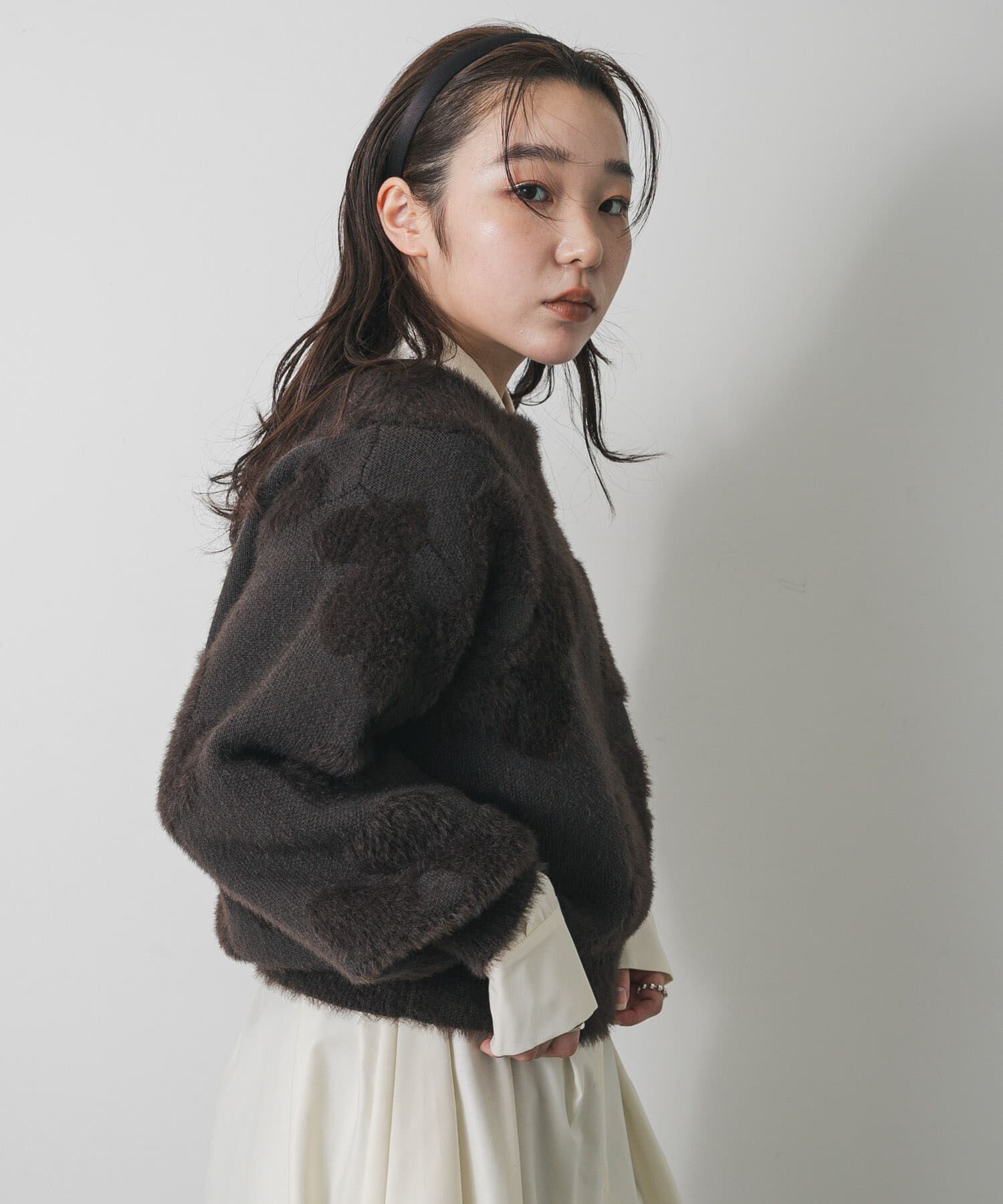 SENSE OF PLACE by URBAN RESEARCH「フラワージャガードニット」|ニット・セーター|