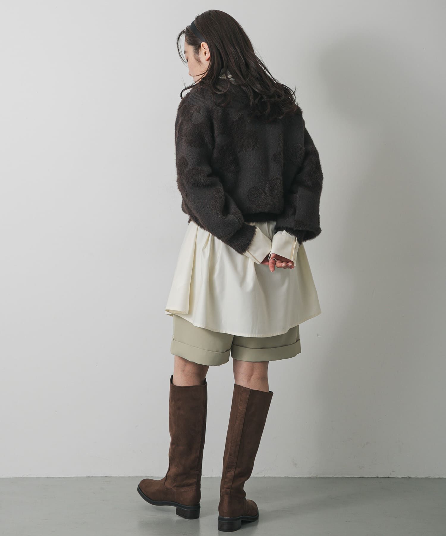 SENSE OF PLACE by URBAN RESEARCH「フラワージャガードニット」|ニット・セーター|