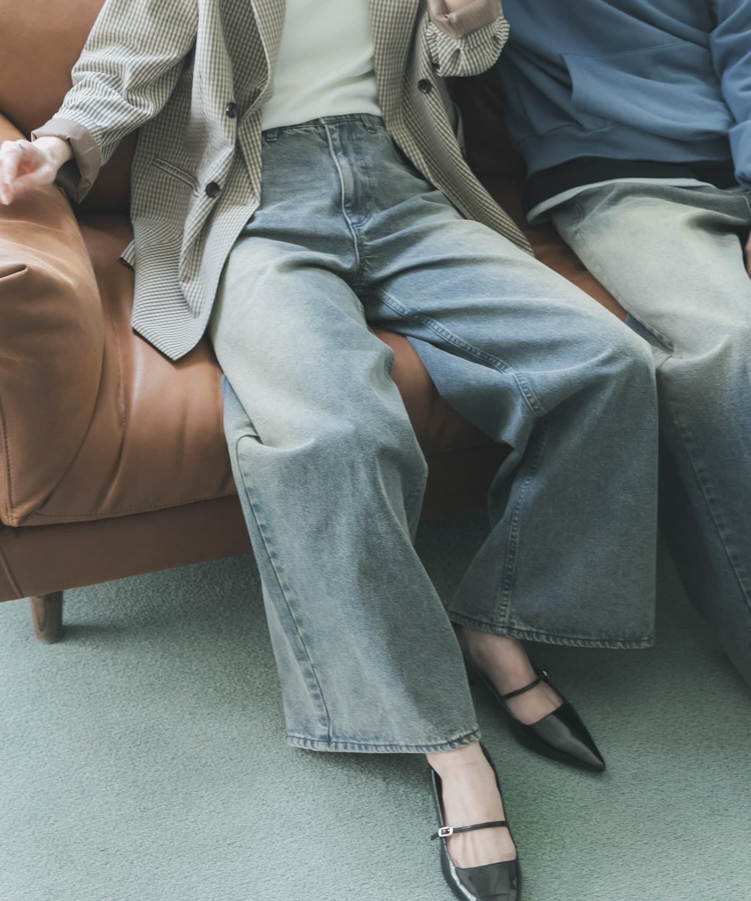 SENSE OF PLACE by URBAN RESEARCH「『一部WEB限定ｶﾗｰ』『ﾕﾆｾｯｸｽ』ｳﾞｨﾝﾃｰｼﾞﾗｲｸﾃﾞﾆﾑ 」|デニム|