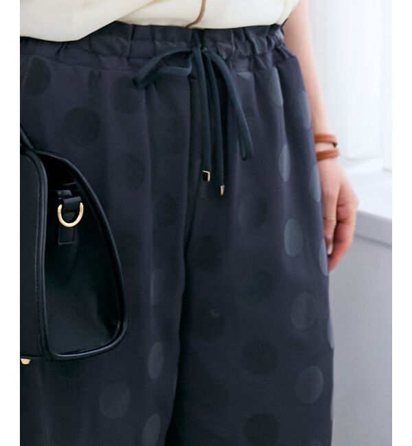  「《WEB限定アイテム》フロッキードットイージーパンツ」|その他|