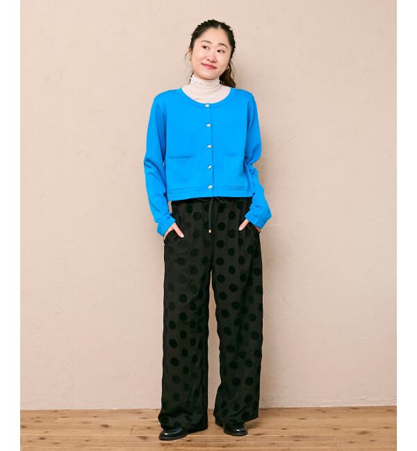  「《WEB限定アイテム》フロッキードットイージーパンツ」|その他|