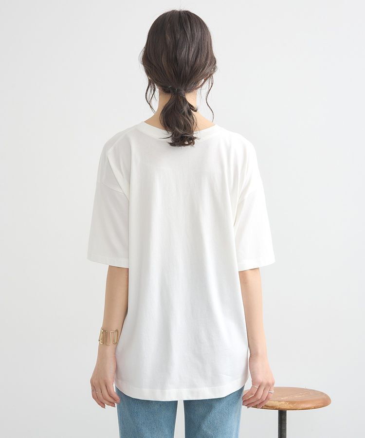 earth music&ecology「Le nouveauスリットT」|Tシャツ・カットソー|