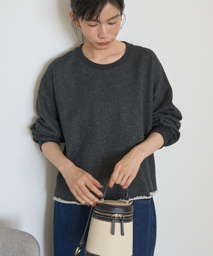 AMERICAN HOLIC「ラメ裏毛スウェットプルオーバー」|スウェット・ジャージ|