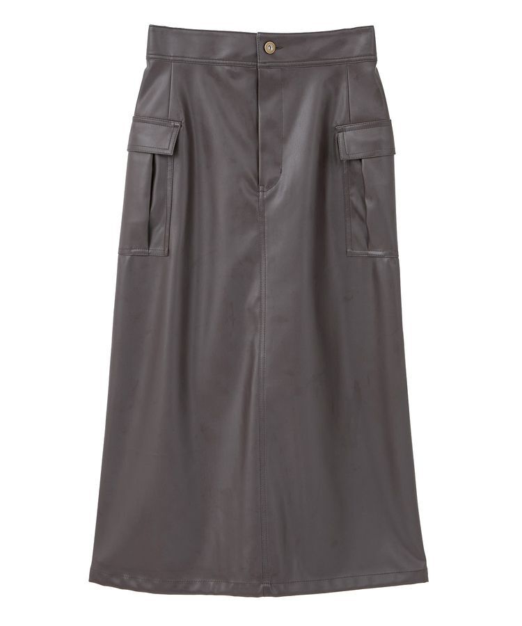 AMERICAN HOLIC「Wポケットフェイクレザースカート」|スカート|