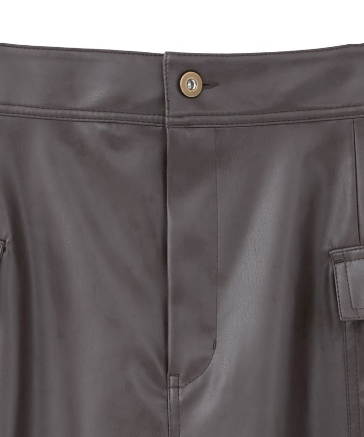 AMERICAN HOLIC「Wポケットフェイクレザースカート」|スカート|