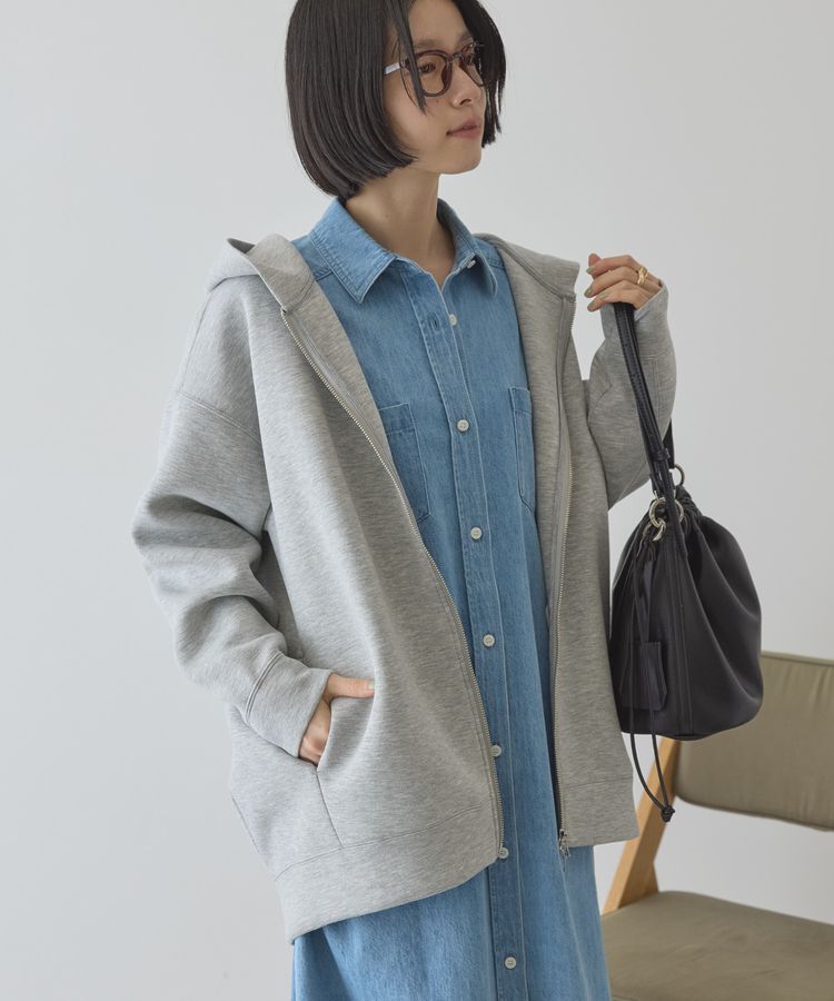 AMERICAN HOLIC「ポンチZIPパーカー」|カーディガン|