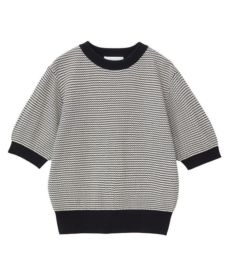 Green Parks「・swing by マルチカラージャカードニット」|Tシャツ・カットソー|