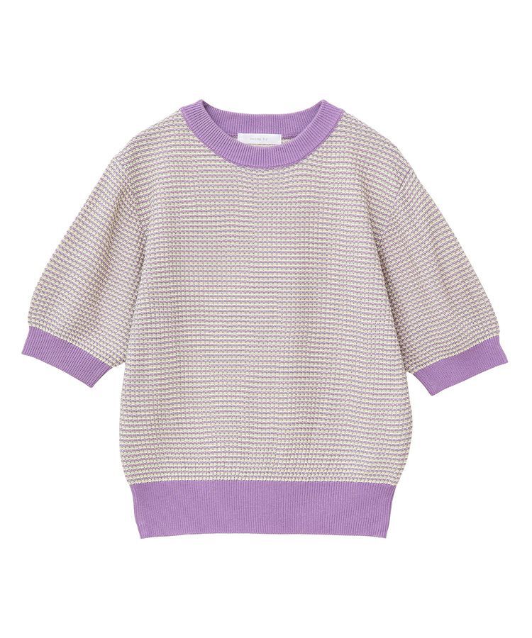 Green Parks「・swing by マルチカラージャカードニット」|Tシャツ・カットソー|