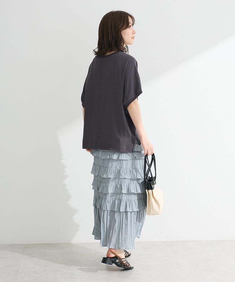 Green Parks「Tブラウスドルマンスリーブプルオーバー」|Tシャツ・カットソー|