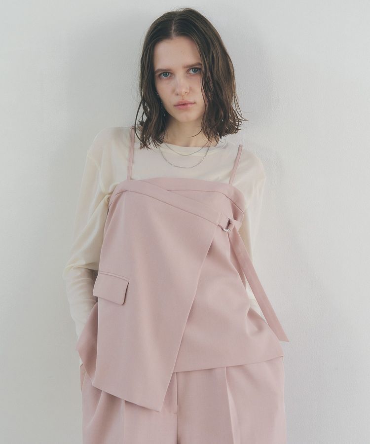 YECCA VECCA「2wayキャミソールビスチェ」|ベスト・ジレ|