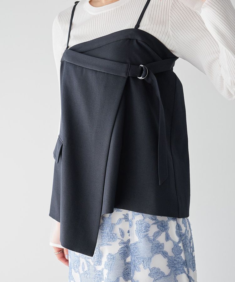 YECCA VECCA「2wayキャミソールビスチェ」|ベスト・ジレ|