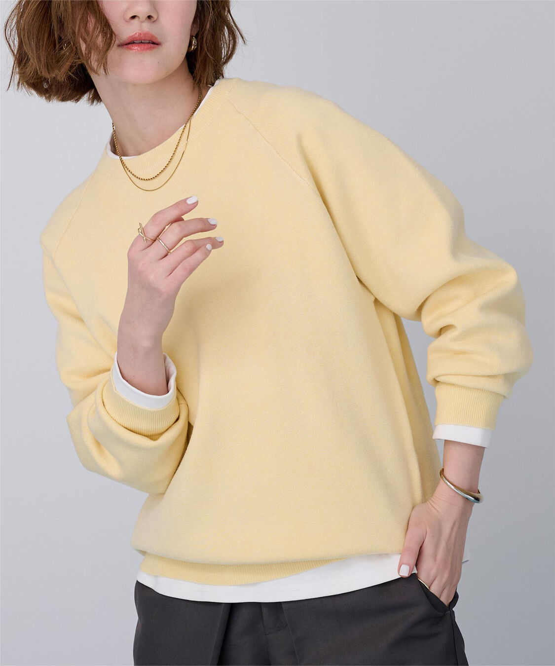 ur's「スウェットライクニット」|ニット・セーター|