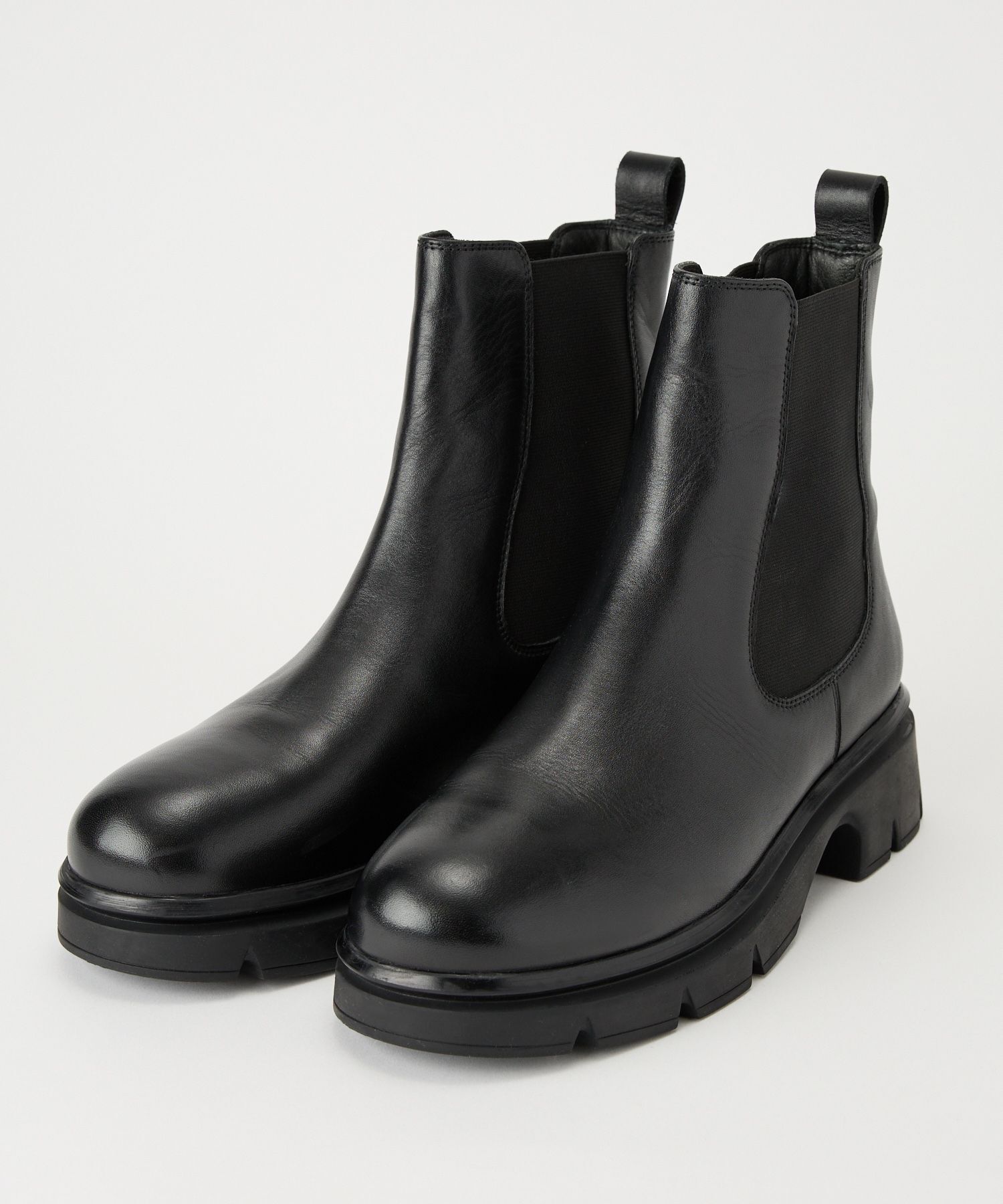 BABYLONE「サイドゴアレザーブーツ」|ショートブーツ|