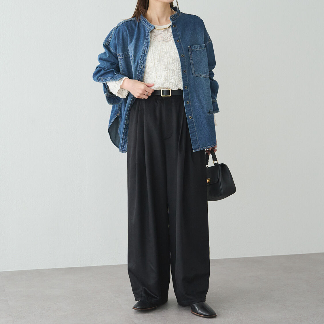  「ウール混バルーンスラックスパンツ」|その他|