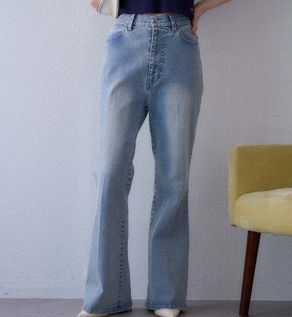  「【WEB限定】ストレッチ美脚デニムパンツ」|その他|