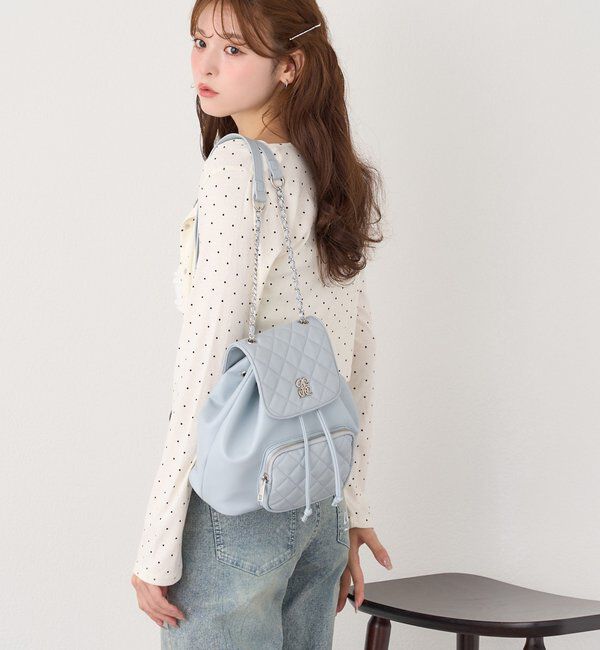  「キルティングミニリュック」|ショルダー・メッセンジャー|