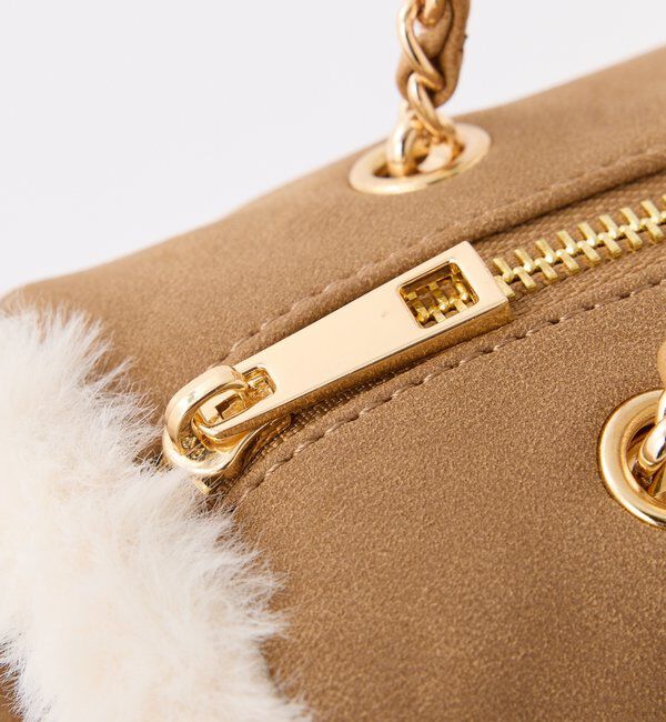  「フェイクムートンエンボスバッグ」|ショルダー・メッセンジャー|