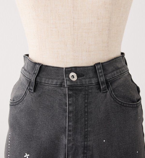  「美脚ラインストーンデニムパンツ」|その他|