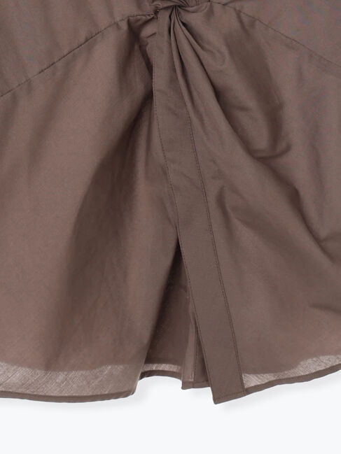 Te chichi「ツイストデザインシャツ《2025Autumn catalog vol.2 item》」|シャツ・ブラウス|