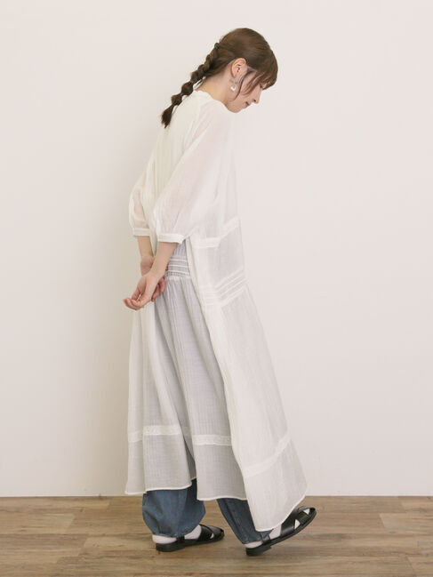 Samansa Mos2「【S/Mサイズ】◎レース切替ワンピース」|ワンピース|