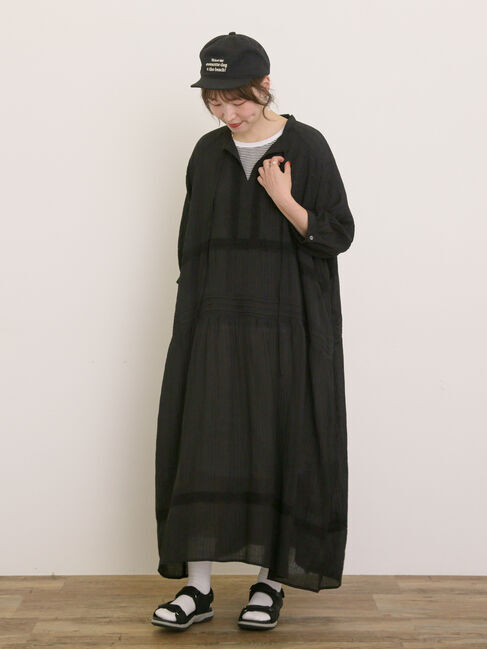 Samansa Mos2「【S/Mサイズ】◎レース切替ワンピース」|ワンピース|