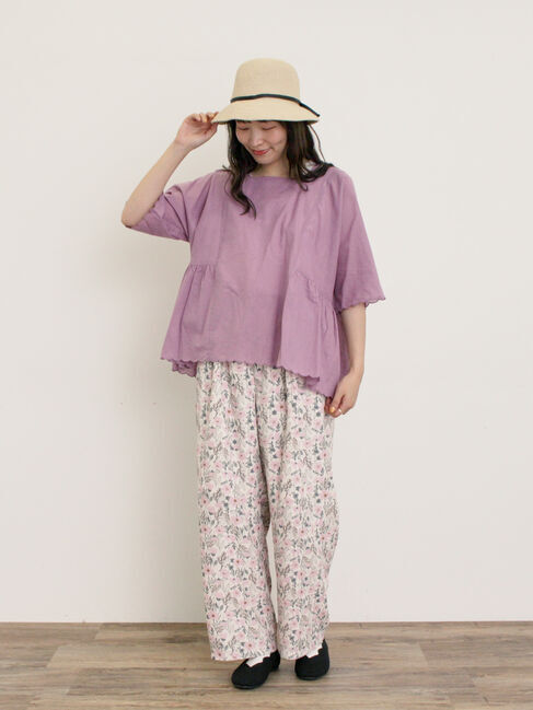 Samansa Mos2「◎花柄イージーパンツ」|その他|