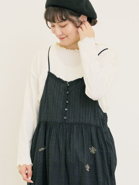 Samansa Mos2「[CYCLO]配色メロークルーネックカットソー」|Tシャツ・カットソー|オフホワイト