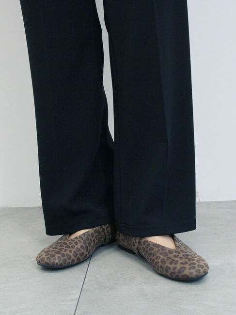 Samansa Mos2 blue「Vカットメリージェーン」|ビジネス・ドレスシューズ|