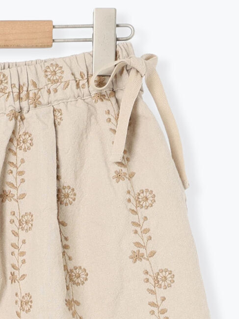 Samansa Mos2「【M/Lサイズ】花刺繍パンツ」|その他|