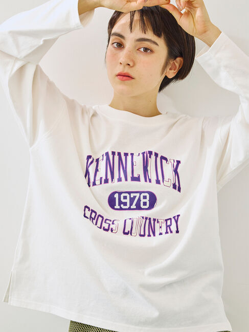 SM2「柄アソートフロッキープリントロングTシャツ」|Tシャツ・カットソー|