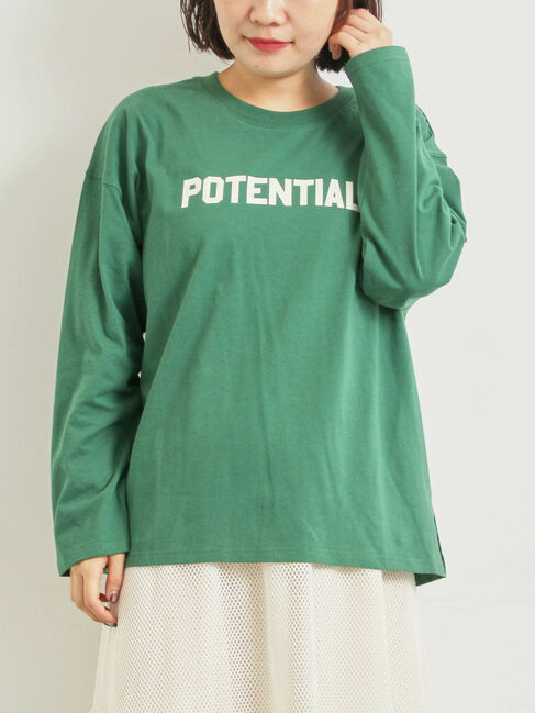 SM2「柄アソートフロッキープリントロングTシャツ」|Tシャツ・カットソー|