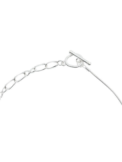 Samansa Mos2 blue「スライドチェーンネックレス」|その他|