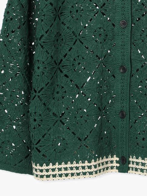 SM2「クロシェ編み風カーディガン」|カーディガン|