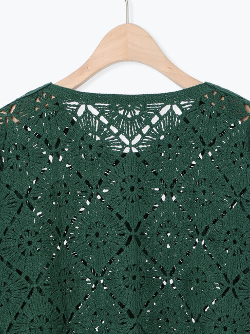 SM2「クロシェ編み風カーディガン」|カーディガン|