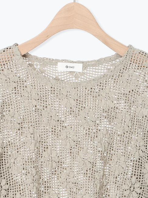 SM2「透かし柄ふくれジャカードプルオーバー」|Tシャツ・カットソー|