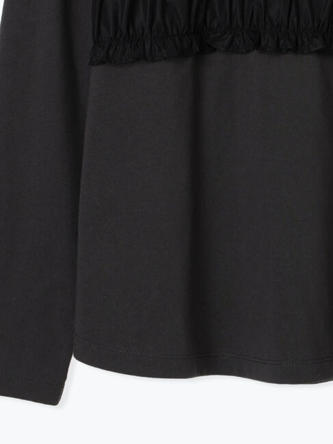 Samansa Mos2 blue「ビスチェドッキングカットソー」|Tシャツ・カットソー|