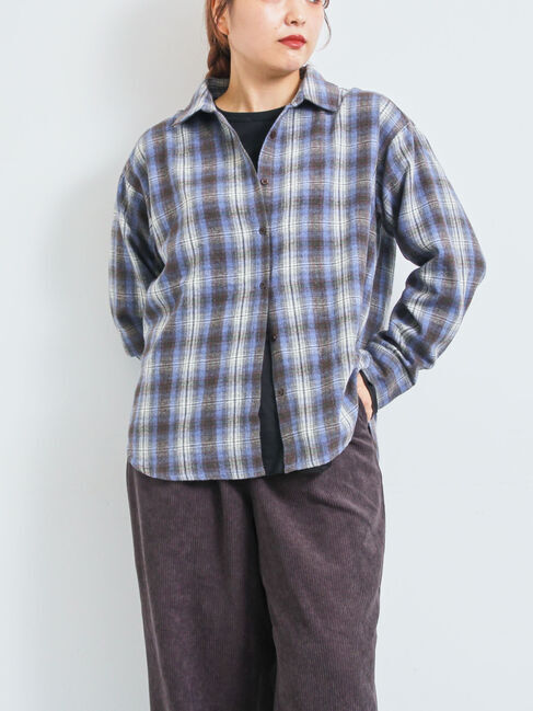 SM2「起毛チェックシャツ」|シャツ・ブラウス|
