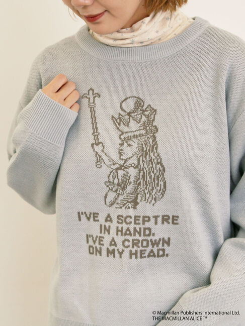 Samansa Mos2「【Alice&times;Samansa Mos2】ジャカードニット」|ニット・セーター|