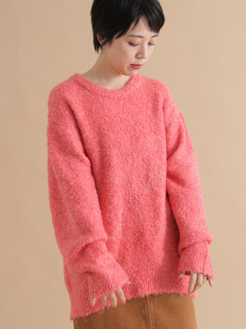 sm2rhythm「ブークレニットプルオーバー」|ニット・セーター|