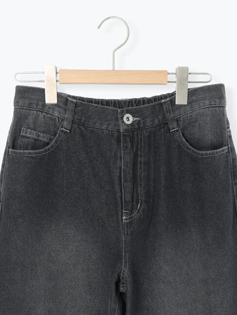 Samansa Mos2 blue「ストレートデニムパンツ」|その他|