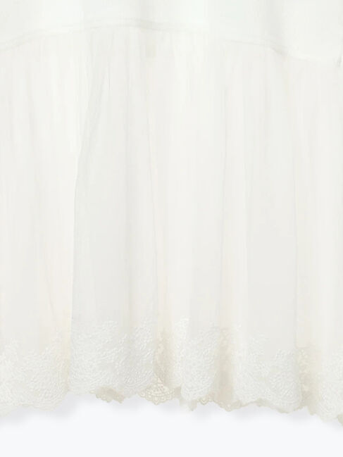 Samansa Mos2 blue「ペプラムプルオーバー」|Tシャツ・カットソー|