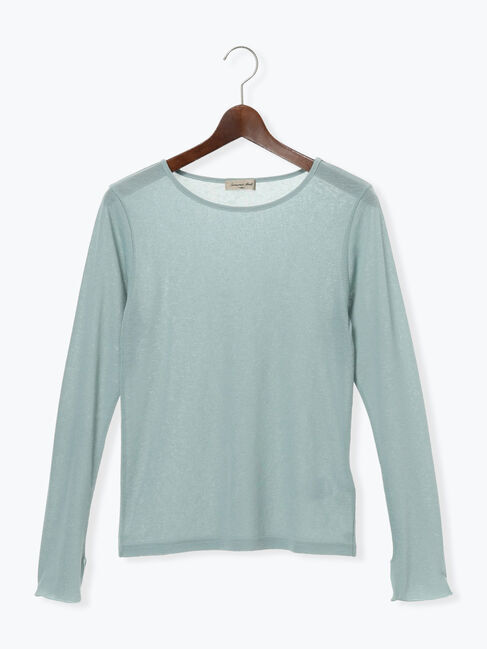 Samansa Mos2「シアーカットソー」|Tシャツ・カットソー|