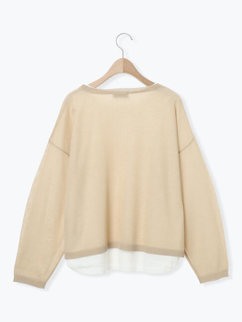 Samansa Mos2「インナーセットプルオーバーニット」|ニット・セーター|