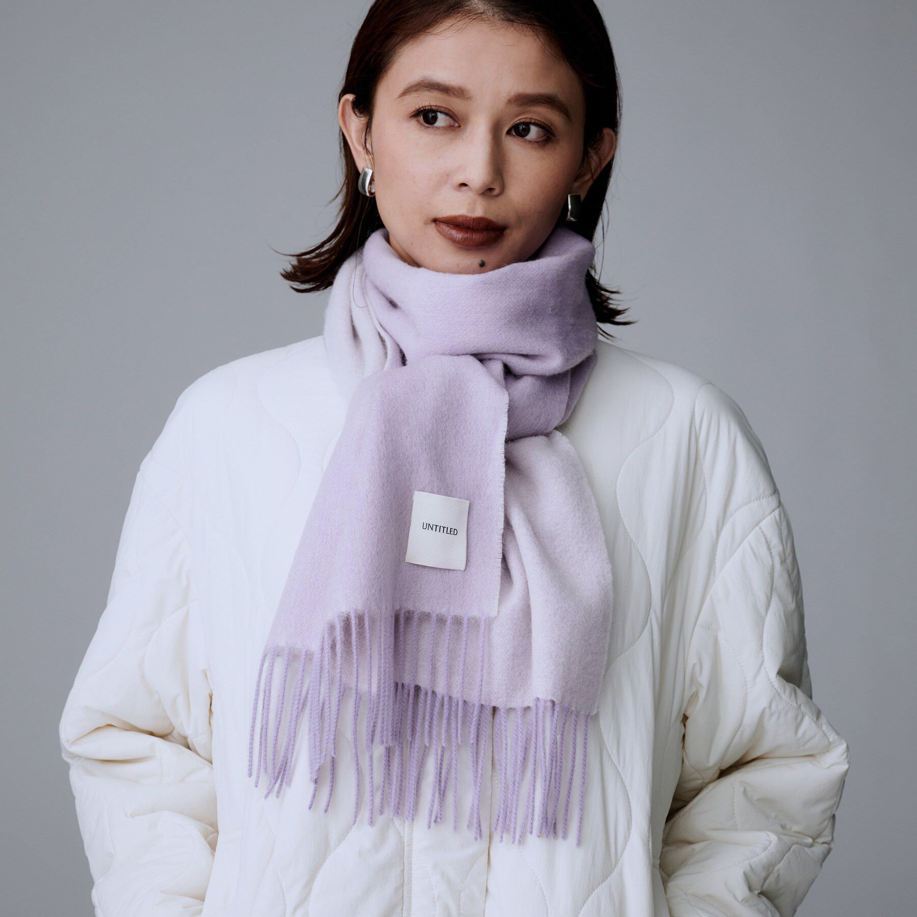 UNTITLED「ウールリバーマフラー」|ストール|