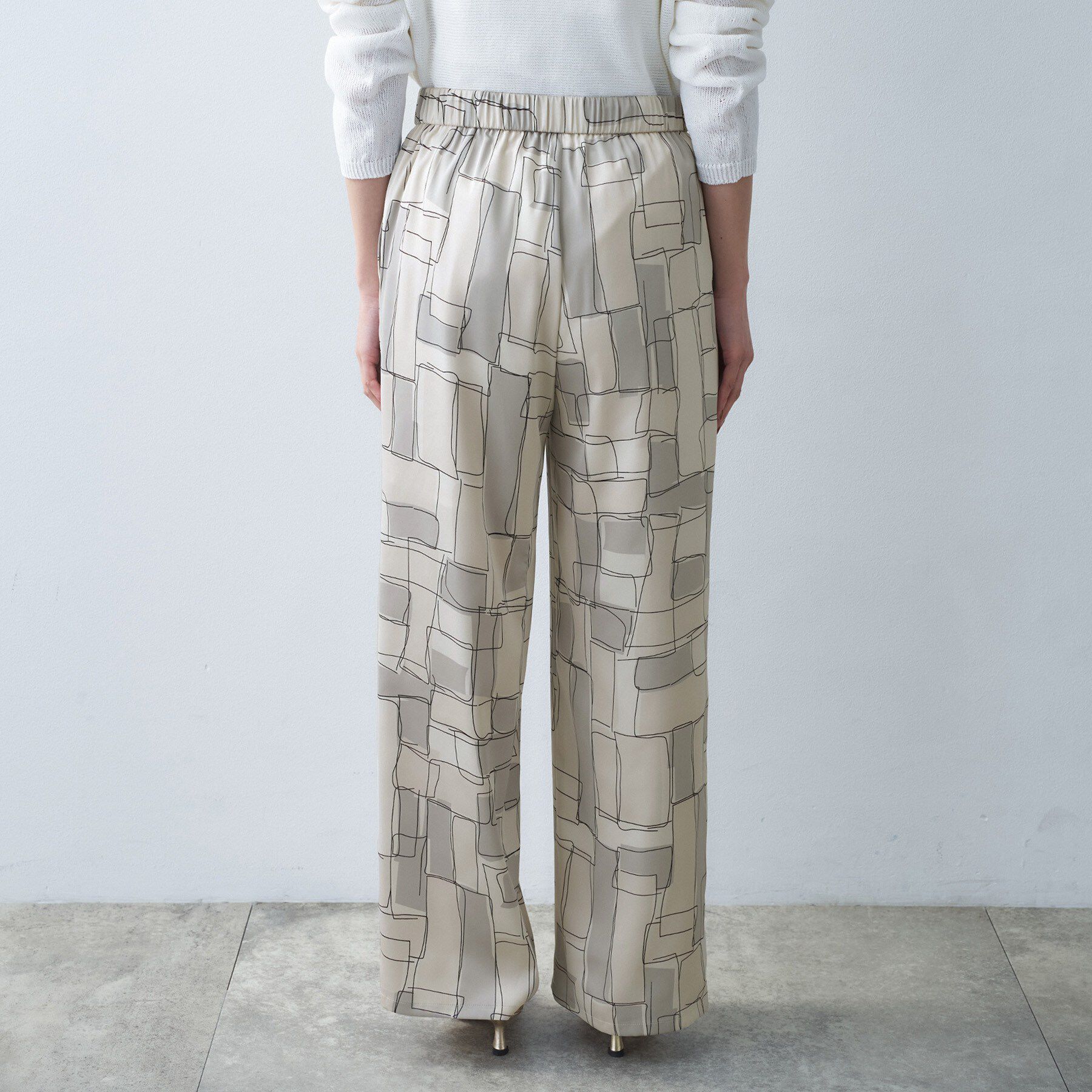 UNTITLED「ブロッキングプリントパンツ」|その他|