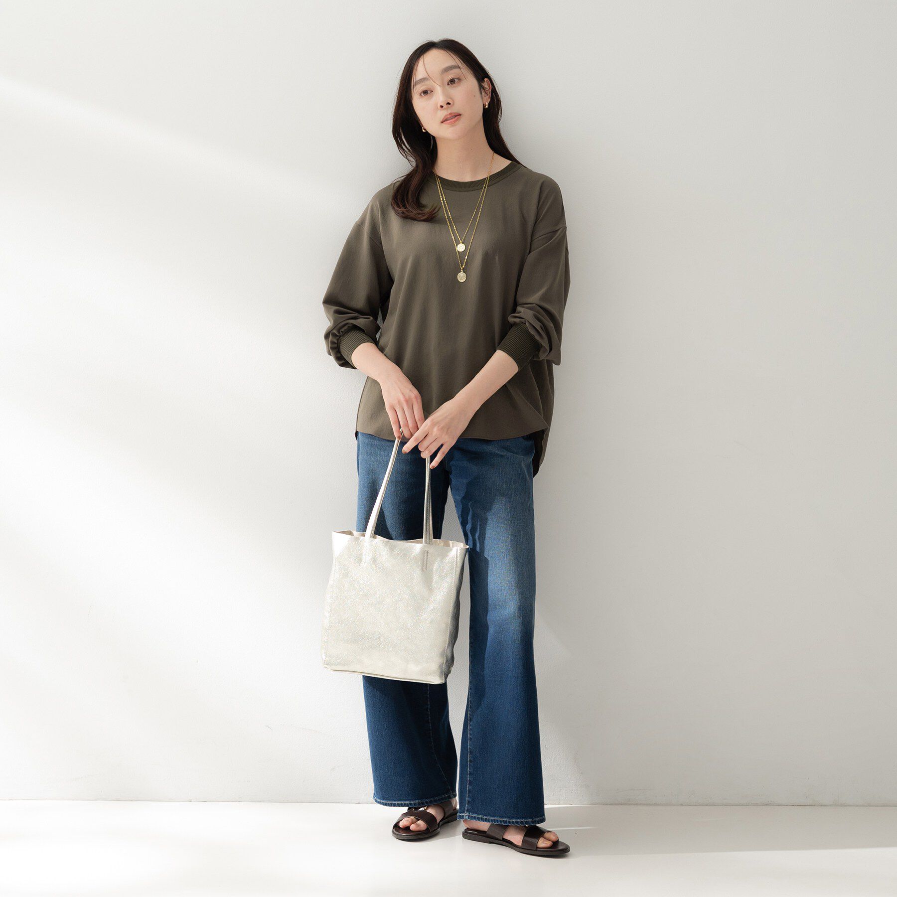 UNTITLED「リッチジョーゼットブラウス」|シャツ・ブラウス|