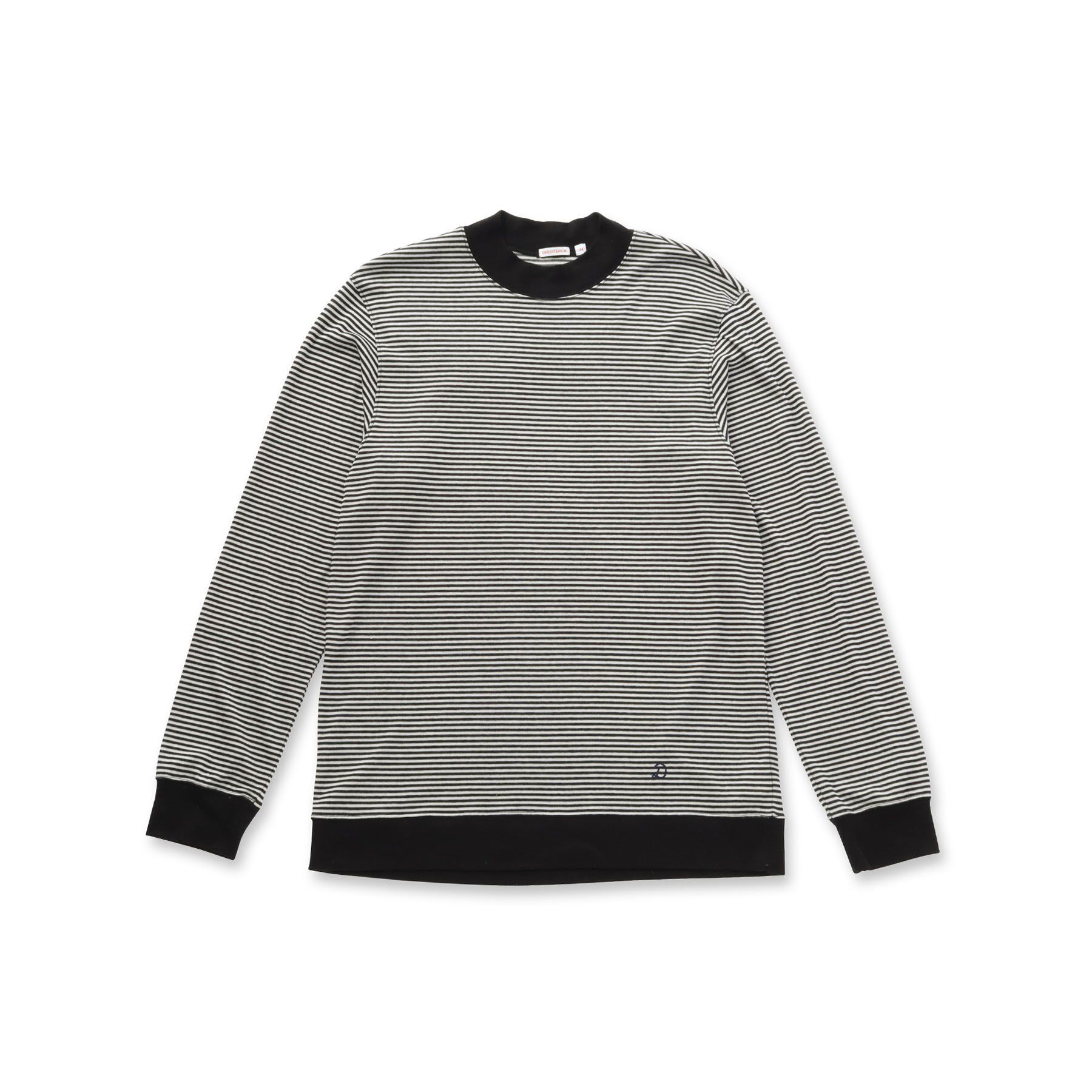 DRESSTERIOR「モックネック ボーダーカットソー」|Tシャツ・カットソー|