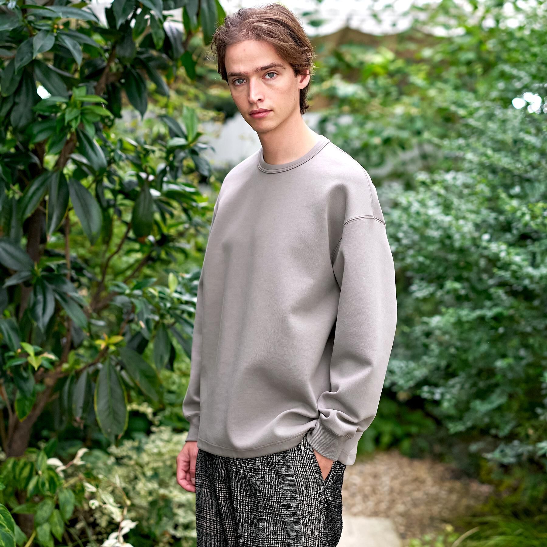 DRESSTERIOR「ストレッチ ダンボールプルオーバー」|Tシャツ・カットソー|