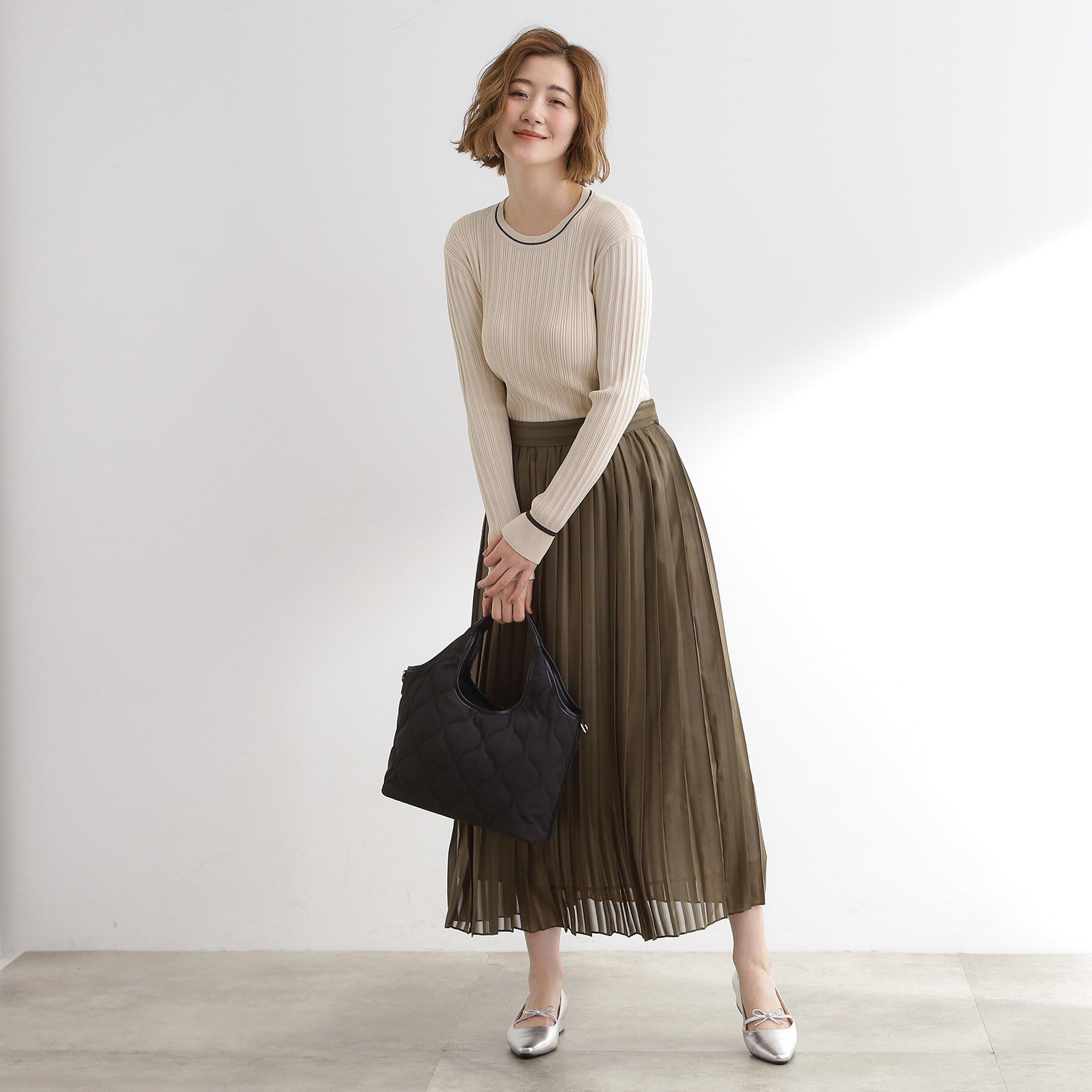 grove「【撥水】キルトクリテ2WAYトート」|トートバッグ|