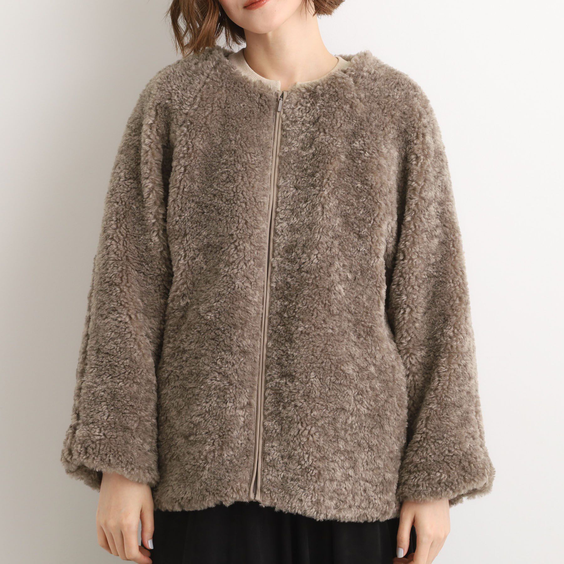 grove「最終お値下げ！！【名品アウター/3WAY・はっ水】ボアライナー付きモッズコート」|ミリタリー・モッズコート|